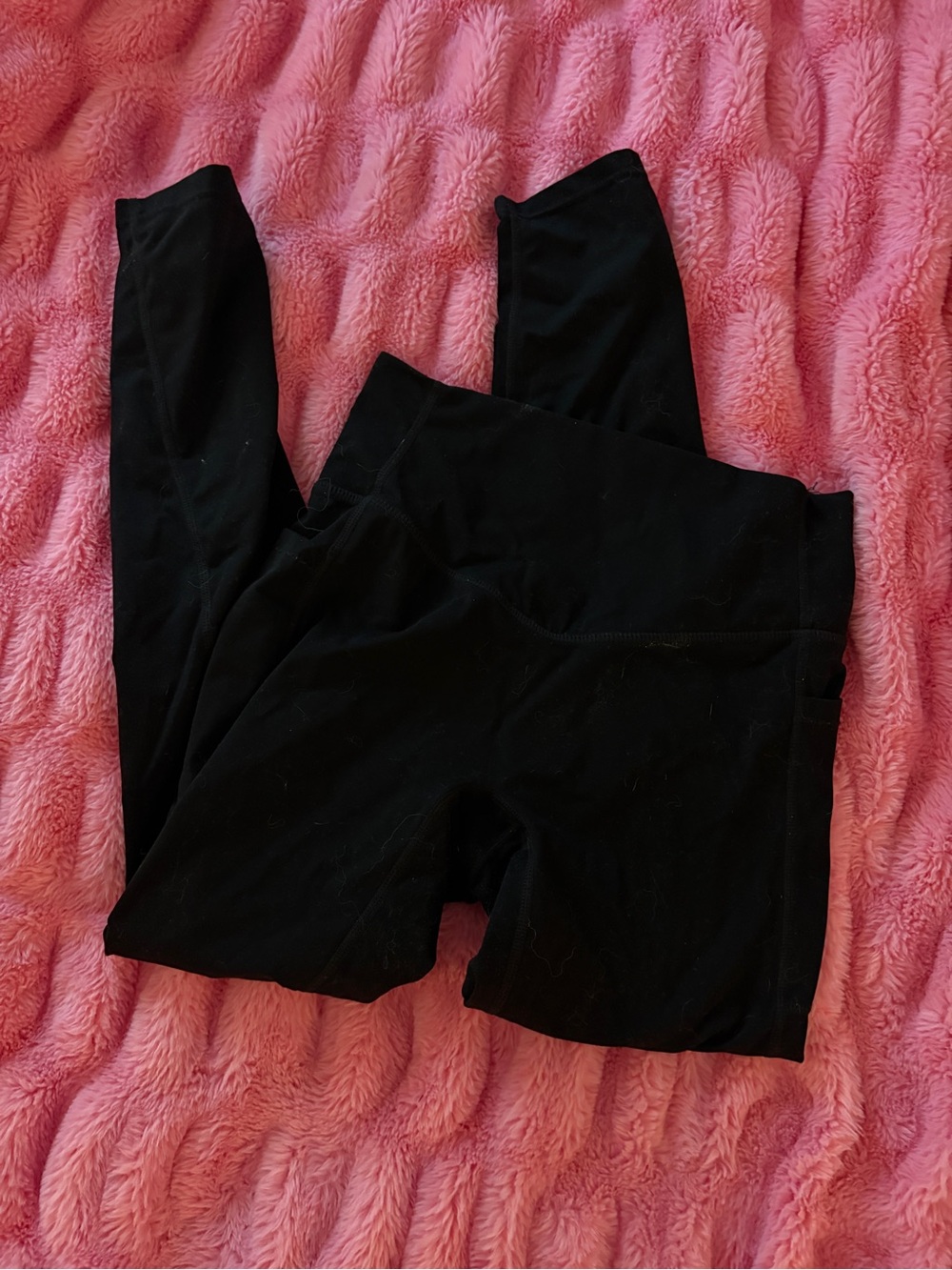 HALARA 7/8 Black SoCinched High Waisted Tummy Control Shaping Leggings - Picture 2 of 7